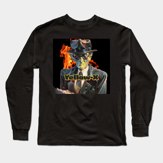 Yellow-X MIB Long Sleeve T-Shirt by Yellow Cottage Merch